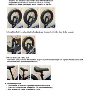 INTRALON Advanced 12" Balance Bike for 2 3 4 5 years old boys and girls 41 INTRALON Intralon Balance Bike Manual Guide 2025 Advanced 2025 M B A4 PAGE 02