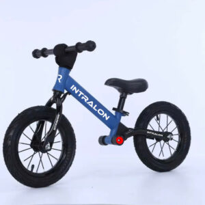 INTRALON Long Wheel Base 14" balance bike 3 4 5 6 years old boys and girls 12 INTRALON Intralon Basic Image of blue bike with logo yet 2025 no up down